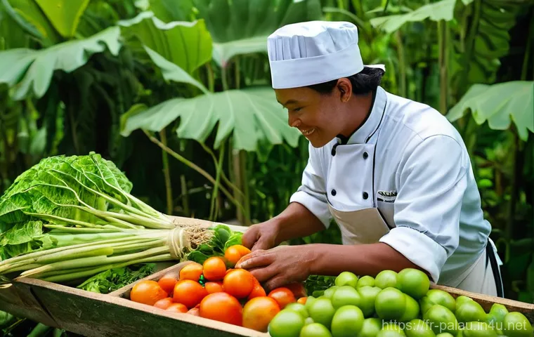 팔라우에서 창업하기 - **"Palauan Digital Nomad's Productive Oasis"**
    A contemporary digital nomad, a person in their e...